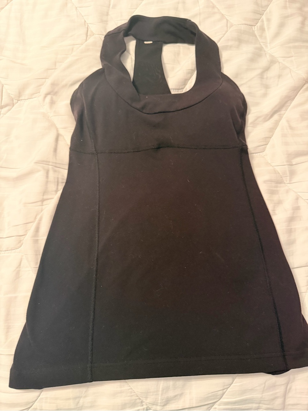 Lululemon Scoop Neck Tank in black size 6